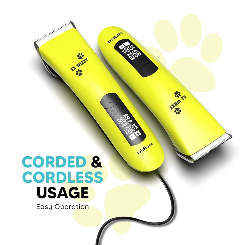 Lets Shave EZ-WIZZY Pet Trimmer for Dogs & Other Hairy Animals,All in one Trimmer for dogs (Pet Trimmer) - Image 5