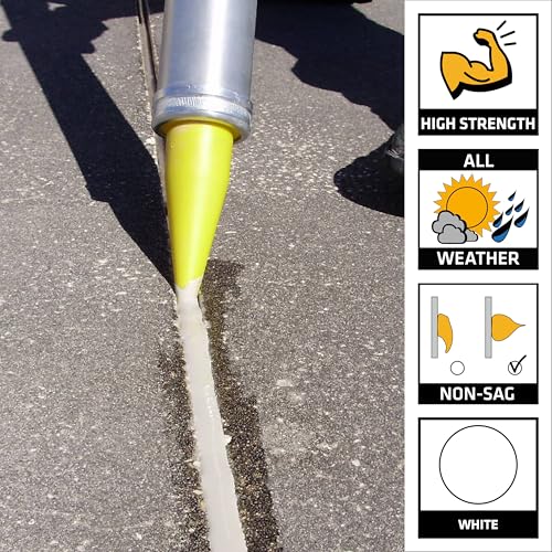 SIKA سيكا سيكافليكس-1أ مانع تسرب، 10.1 أونصة سائلة، أبيض – لاصق متميز للمفاصل الصغيرة، مقاوم للعوامل الجوية والعمر، عالي المرونة، مثالي للنوافذ، إطارات الأبواب والمزيد - Image 2