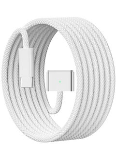 General 140W USB-C Magnetic 3 Cable Fit for MacBook Charger, Nylon Braided 6FT Fit for MacBook Air 2023/2022(M2),MacBook Pro 2023(M3,M2,14-16 inch),MacBook Pro Charger Cord (M3)  - Image 1