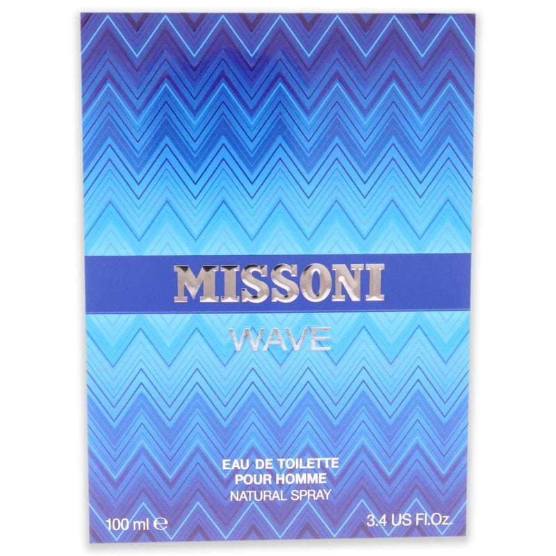 Missoni Missoni Wave Men EDT Spray, 3.4 Fl Oz (Pack of 1) - Image 5