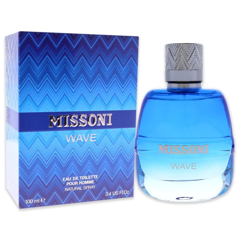 Missoni Missoni Wave Men EDT Spray, 3.4 Fl Oz (Pack of 1) - Image 3