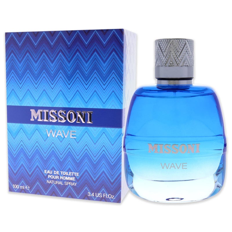 Missoni Missoni Wave Men EDT Spray, 3.4 Fl Oz (Pack of 1) - Image 4