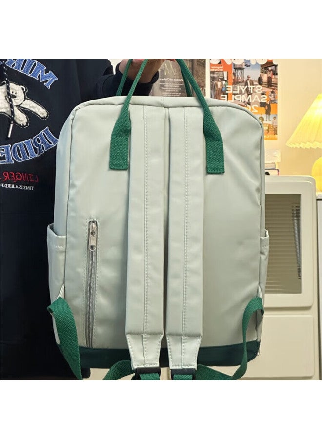 Landcase Backpack For Women, Original Harajuku Style, Shoulder Bag For Middle School, High School And College Students, Fashionable Trendy Backpack, 1704 Light Green - Image 4