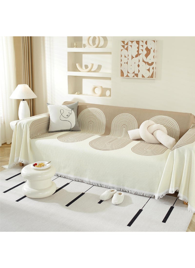 FASHION HOME Couch Cover Living Room Furniture Protector Sofa Covers Multi-Functional Throws Sheet Blanket Sofa Slipcover Washable  - Image 1