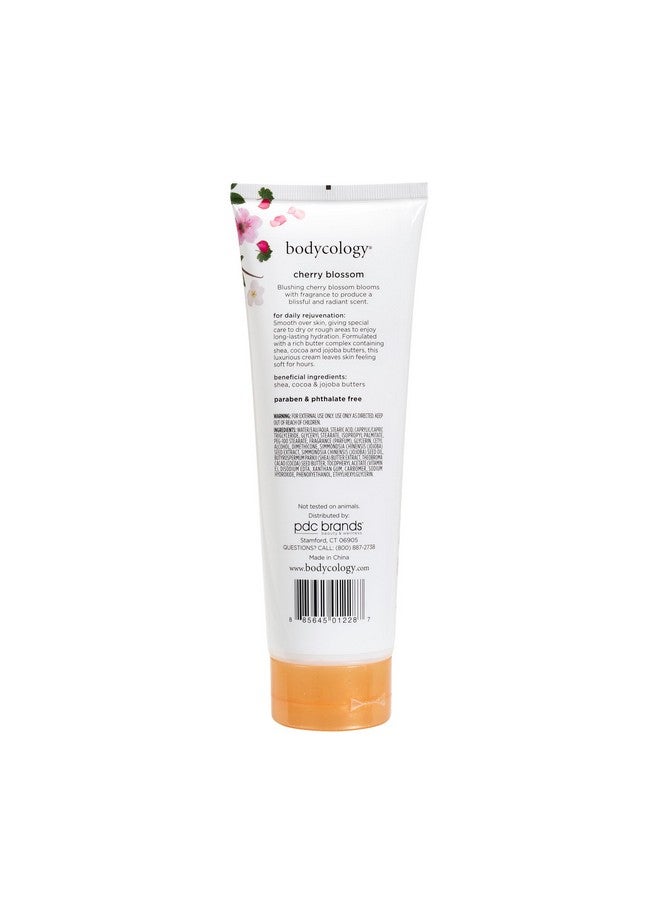 Bodycology Bodycology Cherry Blossom Moisturizing Body Cream for Women, 8 Ounce (455004106) - Image 3
