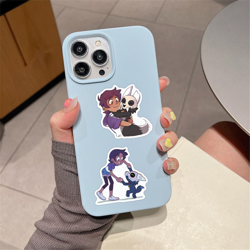 LHST 50Pcs The Owl House Stickers for Kids - Cute Cartoon Film Stickers Cute Gifts for Girls Boys Vinyl Sticker for Kids Waterbottle Laptop Guitar Classroom Prizes for Elementary Students (Owl) - Image 4