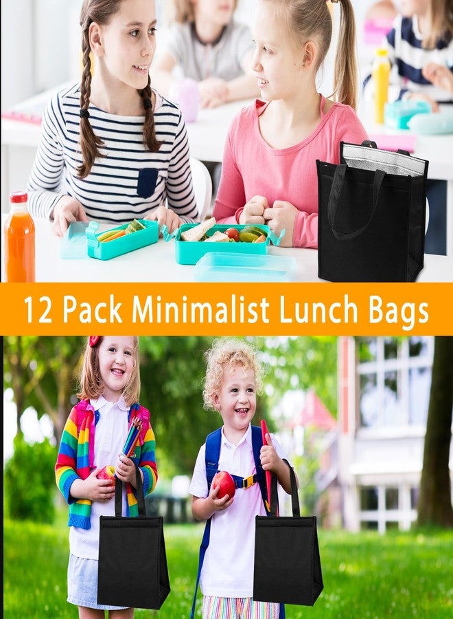 ميكو حقيبة غداء ميكو، 12 قطعة، حقيبة غداء معزولة، قابلة لإعادة الاستخدام، مانعة للتسرب، حقيبة تبريد، حقيبة غداء مقاومة للماء، مناسبة للنساء والرجال والبالغين، للجنسين، غداء العمل، النزهات، المكتب، السفر - Image 4