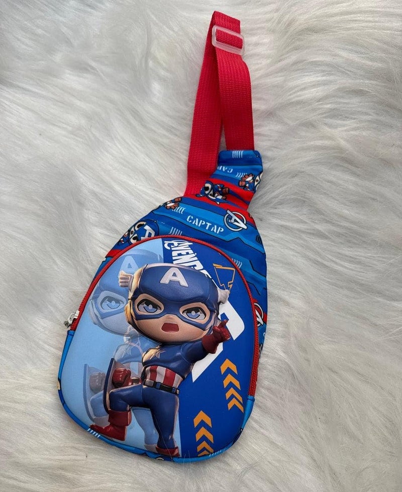 Tera13 3D Chest Sling Bag, Travel Hiking Crossbody Bag For Boys & Girls (Pack Of 1) Best Birthday Gift For Kids Cheast Bag With Adjustable Strap For Outdoor, Travel, Picnic, Hiking, Cycling - Image 4