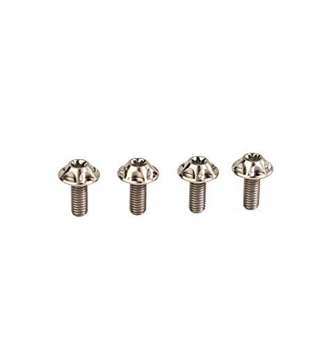 SILCA Titanium Water Bottle cage Screws | Set of 4 | Custom Wide Button Head T25 - Image 5