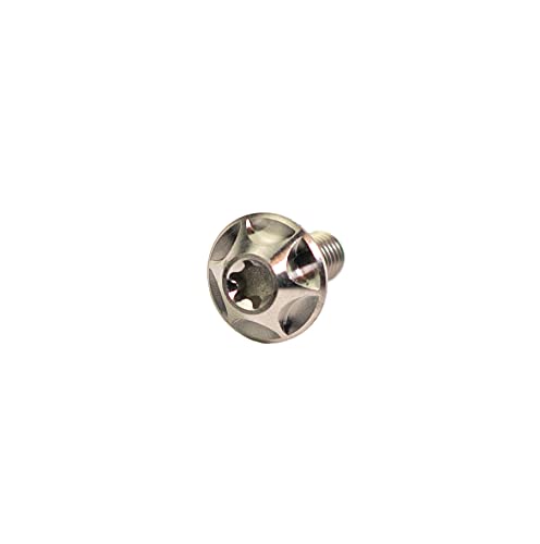 SILCA Titanium Water Bottle cage Screws | Set of 4 | Custom Wide Button Head T25 - Image 2