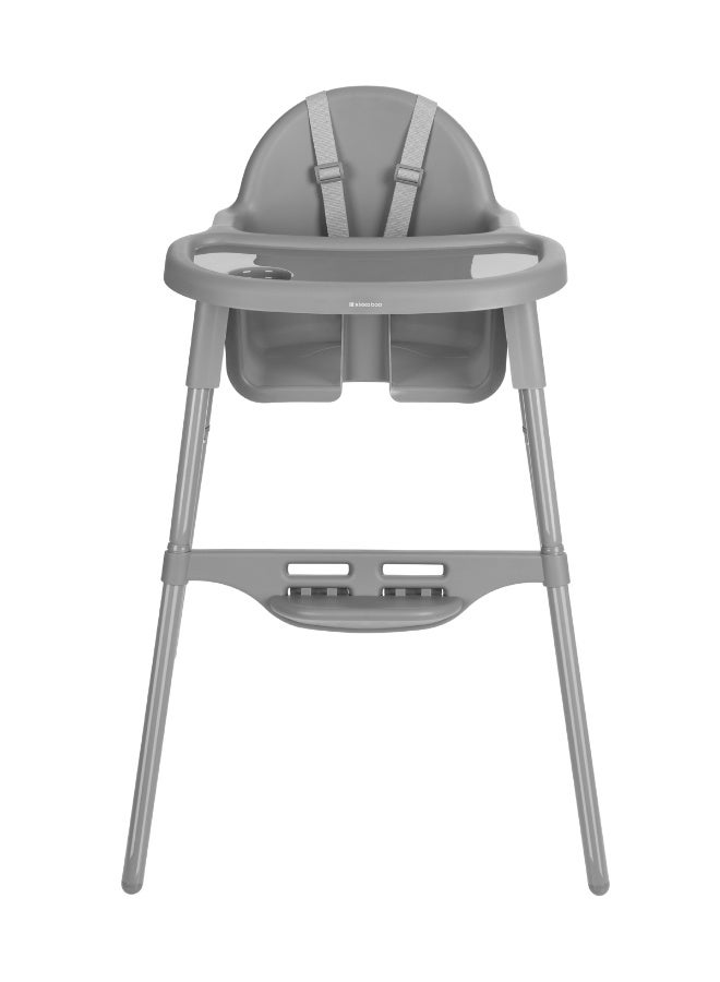KIKKABOO كرسي عالٍ 2 في 1 جيمي رمادي - Image 2