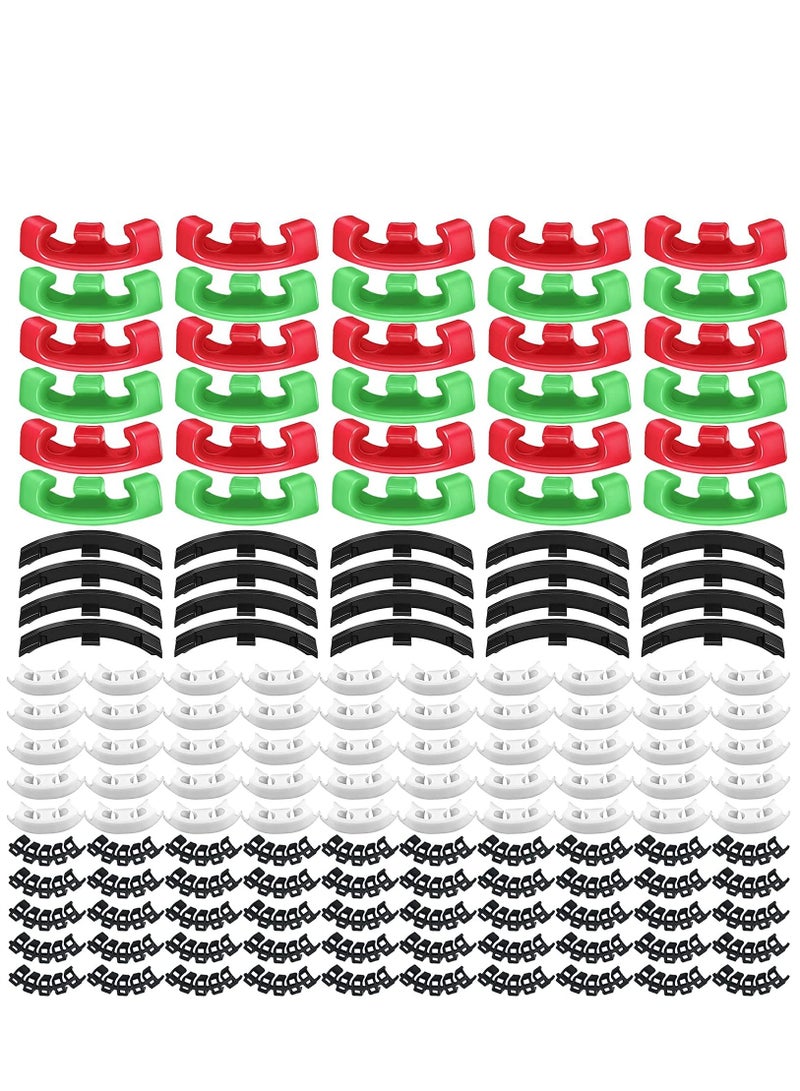 SYOSI 150 Pieces 90 Degree Plant Clips Branches Clips Control The Growth of Plants Branches Clamps for Low Stress Planting Clip  - Image 2