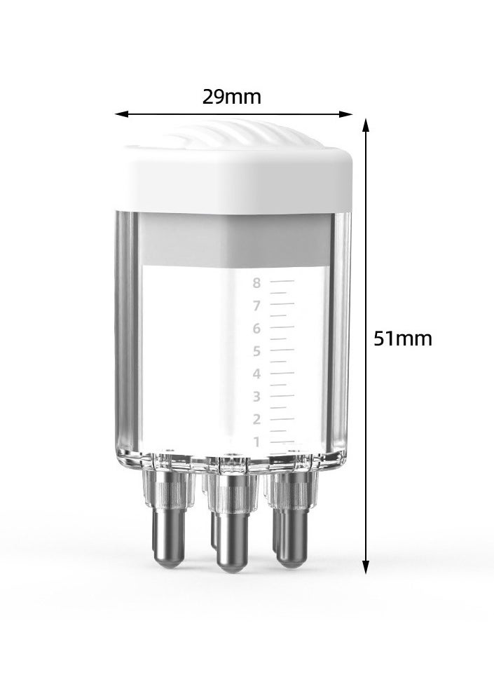 Generic - 8 ml Scalp Applicator Liquid Comb, Scalp Applicator Comb, For use with Minoxidil Essential Oil Liquid Guided Massage, Anti-Hair Loss Scalp Care Tool - Image 1