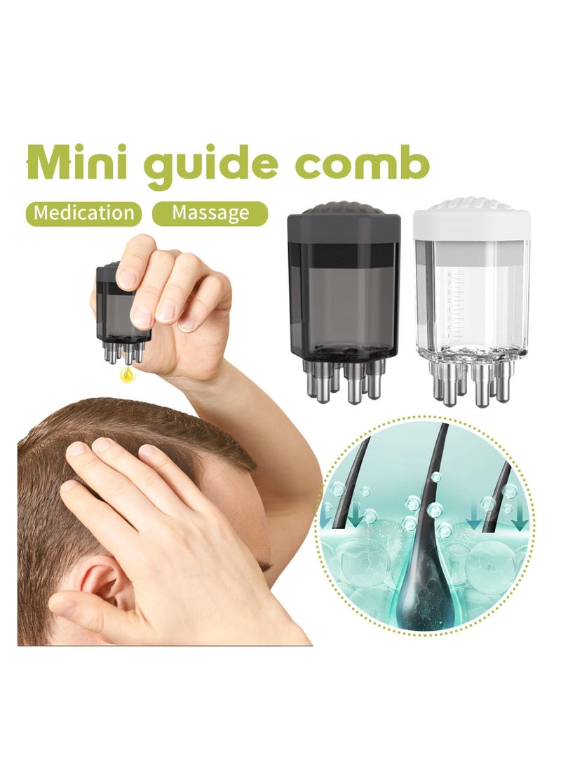 Generic - 8 ml Scalp Applicator Liquid Comb, Scalp Applicator Comb, For use with Minoxidil Essential Oil Liquid Guided Massage, Anti-Hair Loss Scalp Care Tool - Image 1