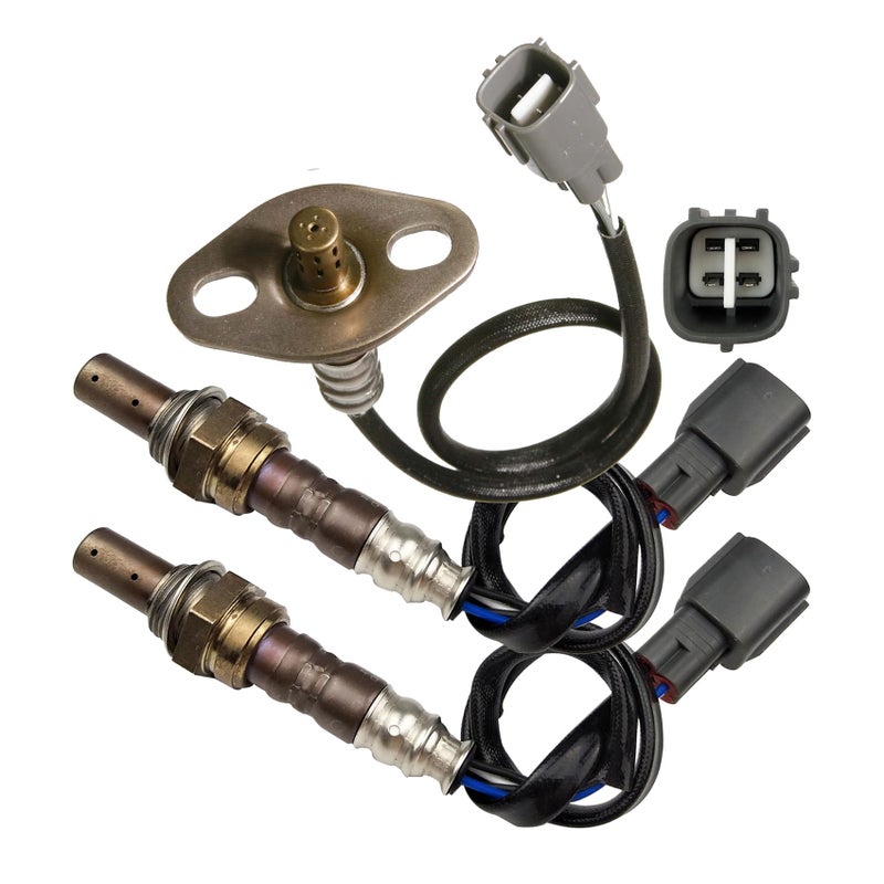 Dropwater 2 Pcs Upper O2 Sensors and 1 Pcs Lower O2 Sensor Replacment for Lexus 19992003 Rx300for Toyota 2001 2002 HighlanderReplaces2349009 2344215Set of 3pcs