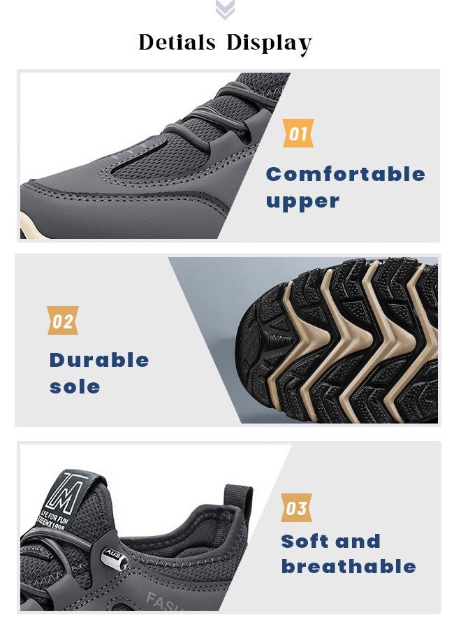 New ultra-lightweight shock-absorbing running shoes, casual and stylish sports shoes, trendy shoe models, breathable men's shoes for summer, comfortable sports running shoes  - Image 5