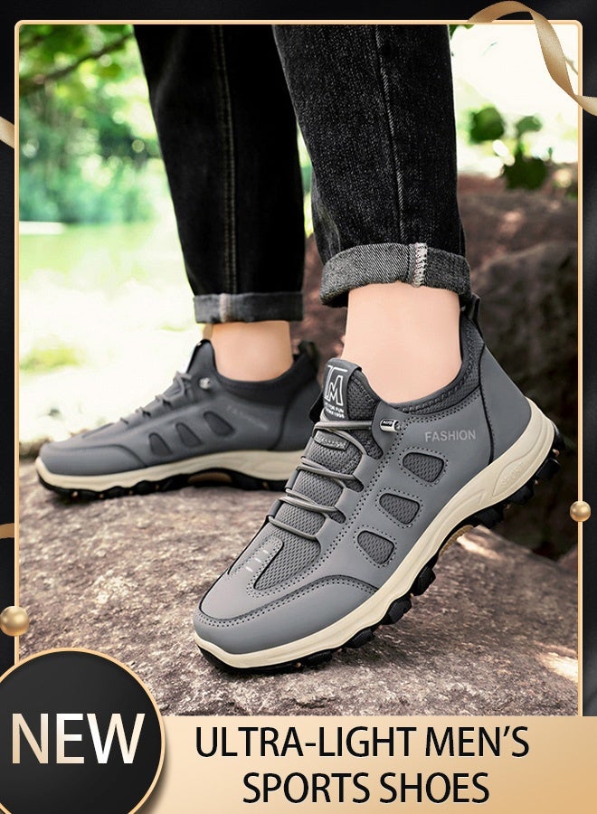 New ultra-lightweight shock-absorbing running shoes, casual and stylish sports shoes, trendy shoe models, breathable men's shoes for summer, comfortable sports running shoes  - Image 1