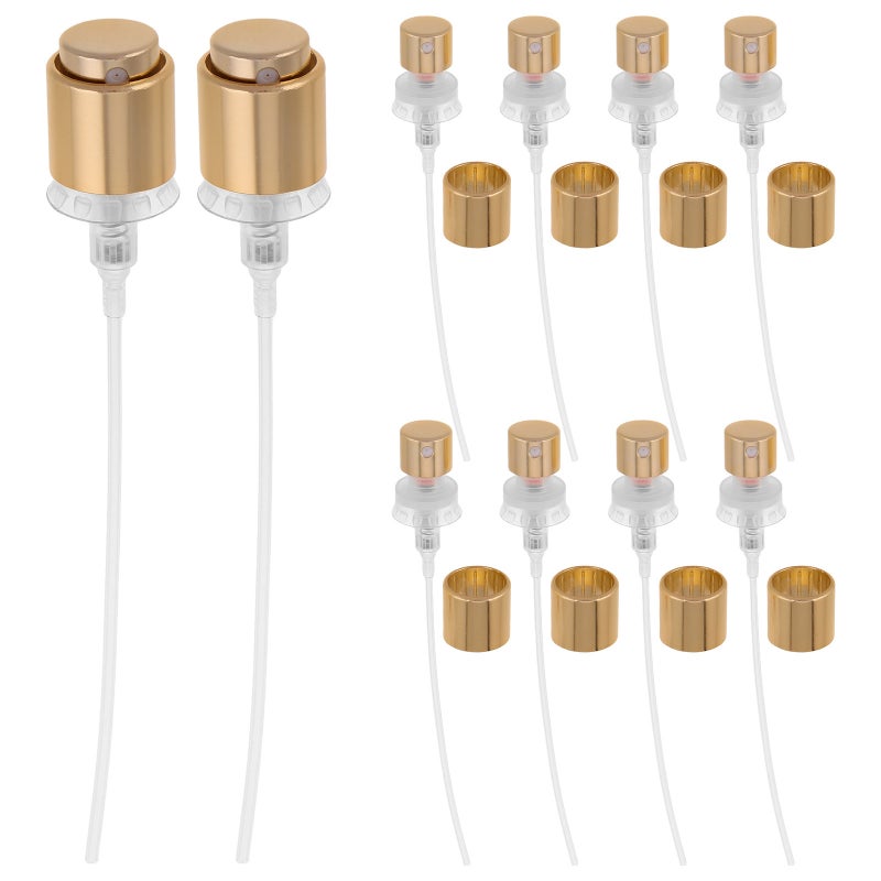 12Pcs Travel Perfume Pump Top with Robust Design and Accurate Spray for Refillable Fragrance Bottles - Image 1