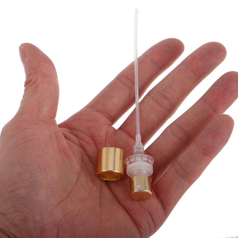 12Pcs Travel Perfume Pump Top with Robust Design and Accurate Spray for Refillable Fragrance Bottles - Image 3