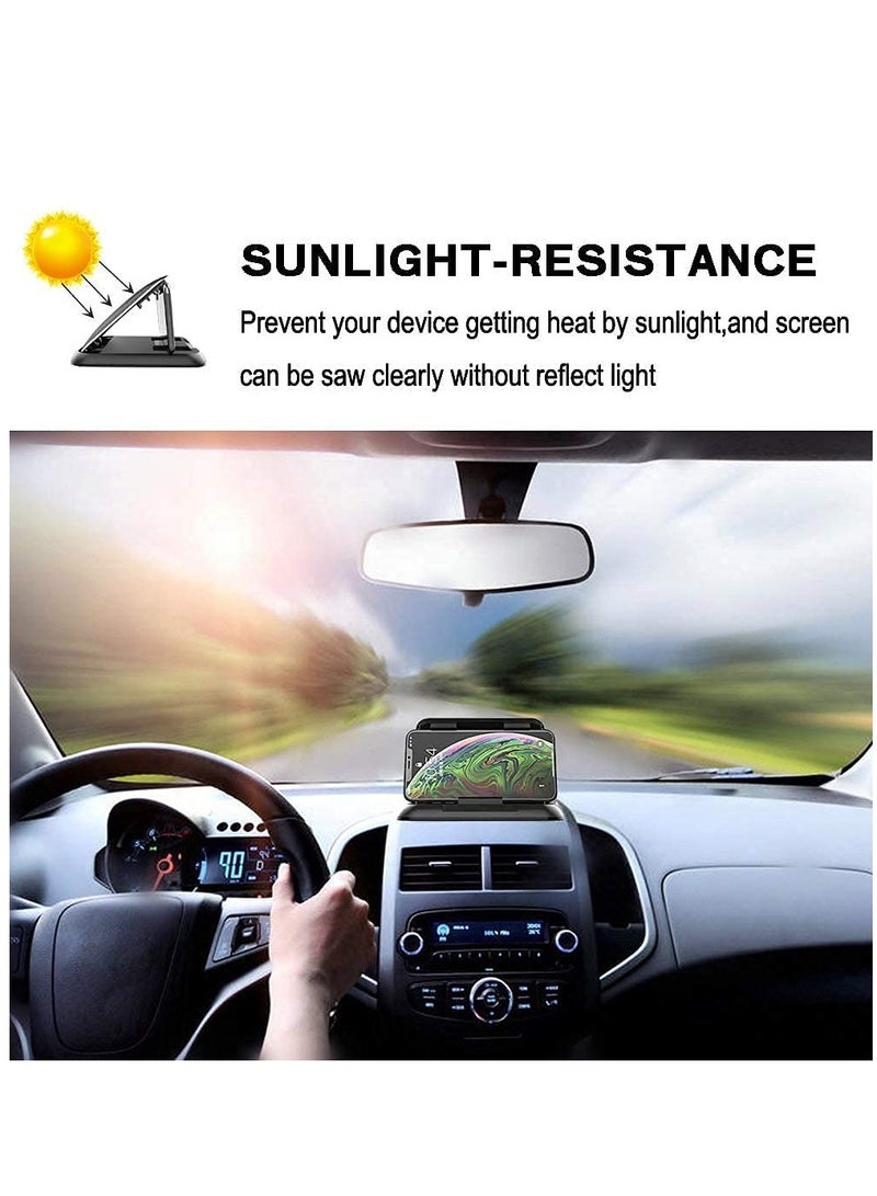 Universal Car Phone Holder & Mount, Silicone Anti-Slip Dashboard Mat for iPhone & Android Devices, Ideal for Center Console Use, Secure and Convenient Phone Support. - Image 4