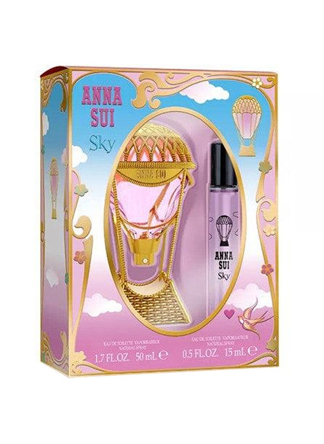 ANNA SUI Anna Sui Sky Women Set Edt 50Ml + 15Ml Spray 