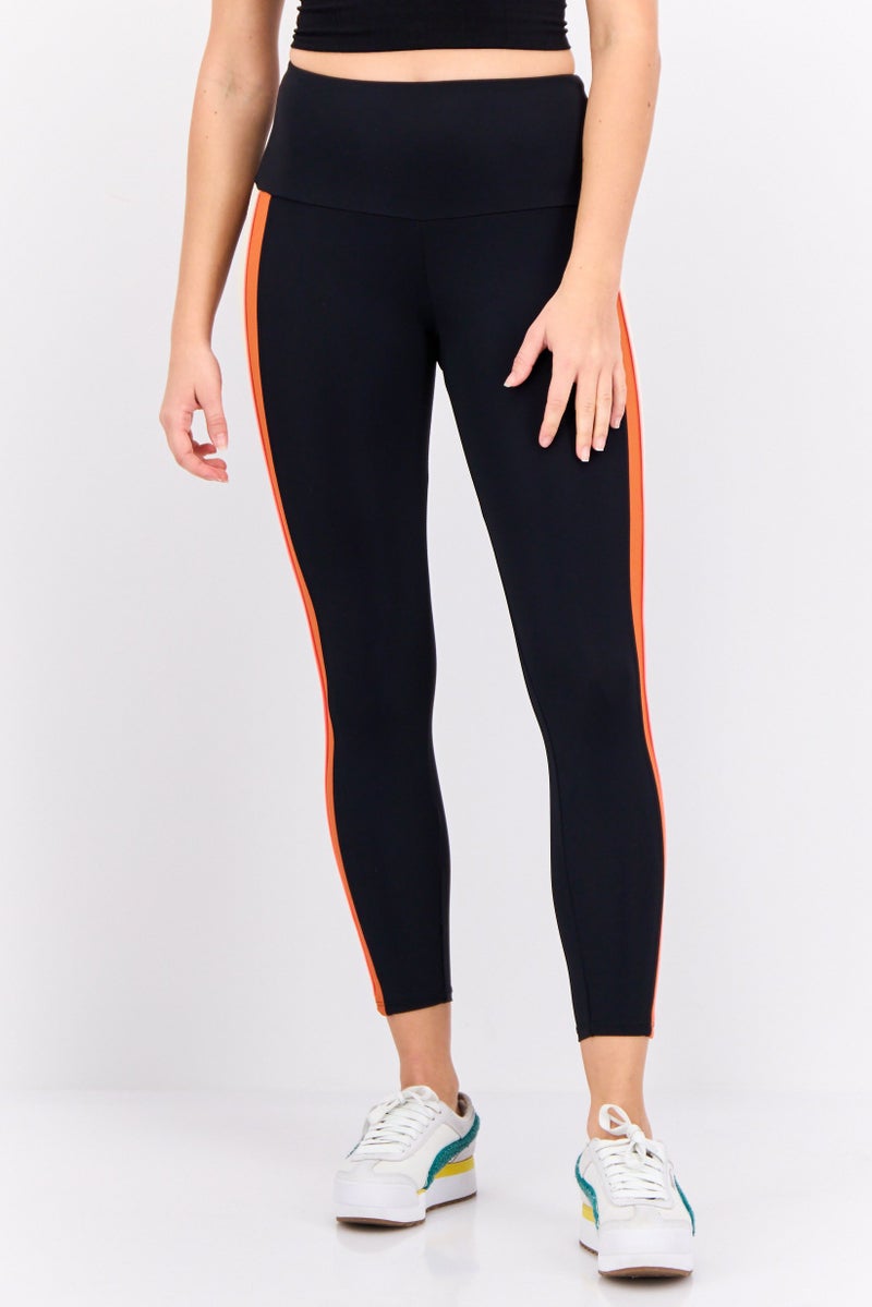 Onzie Women Full Length Solid Tights, Black - Image 1