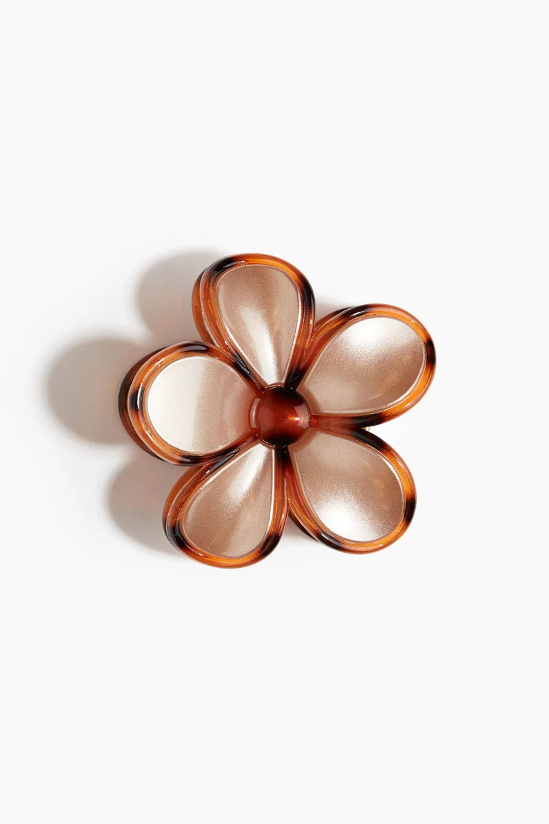 اتش اند ام مشبك شعر بشكل زهرة