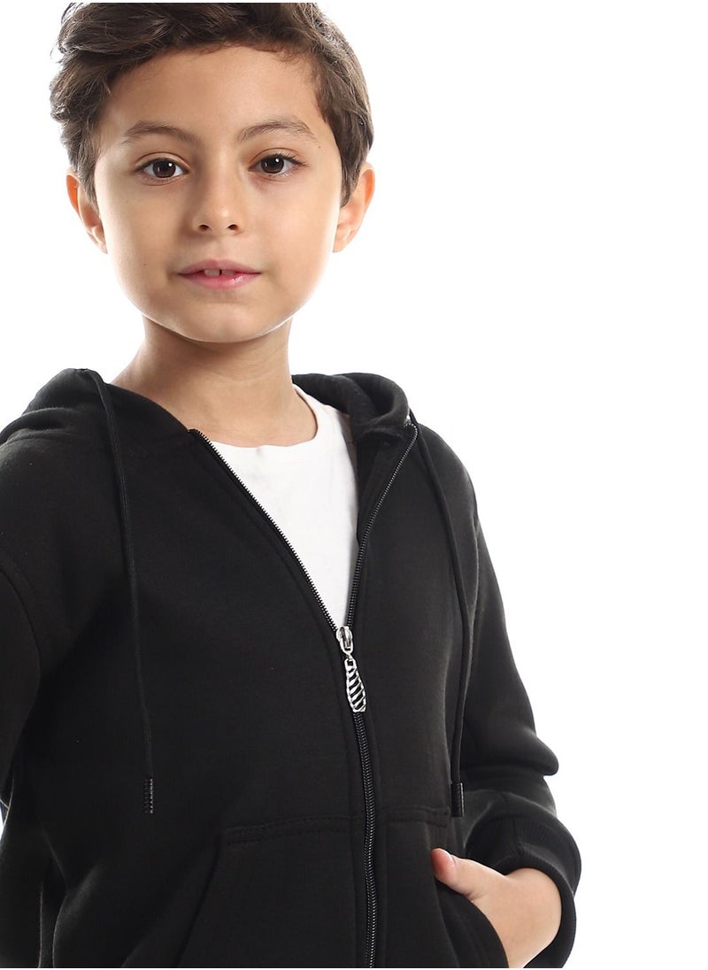 سيزار هود شتوي  أطفالي مزود بسوستة للجنسين  - Image 3