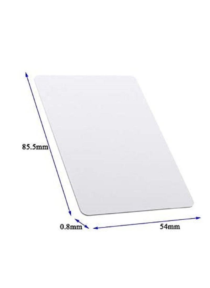 Ntag215 NFC Forum Type 2 RFID White PVC NFC Card For All NFC Mobile Phone and Devices Also Compatible to Ntag213 Include 400 Pieces