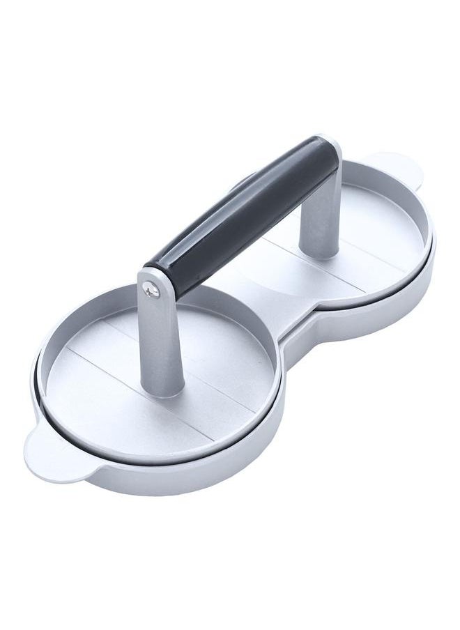 Alsaif Aluminum Burger Press 2 Pieces Silver  - Image 2