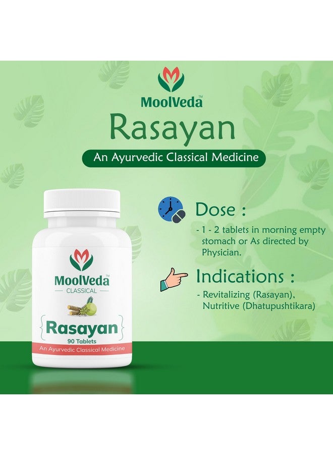 Moolveda Rasayan Tablets | 90 Veg Tablets | Pack of 1 - Image 5