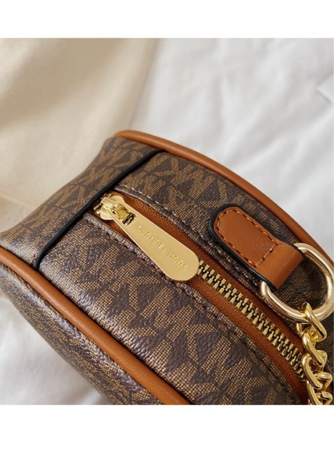 MK حقيبة كتف عصرية وبسيطة مطبوعة 22*8*15 سم - Image 4