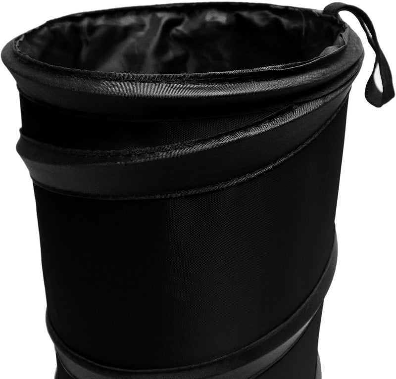 أف أتش جروب FH1120BLACK سلة قمامة سوداء صغيرة محمولة قابلة للطي مقاومة للماء للسيارات، تناسب معظم السيارات، سيارات الدفع الرباعي والشاحنات - Image 4