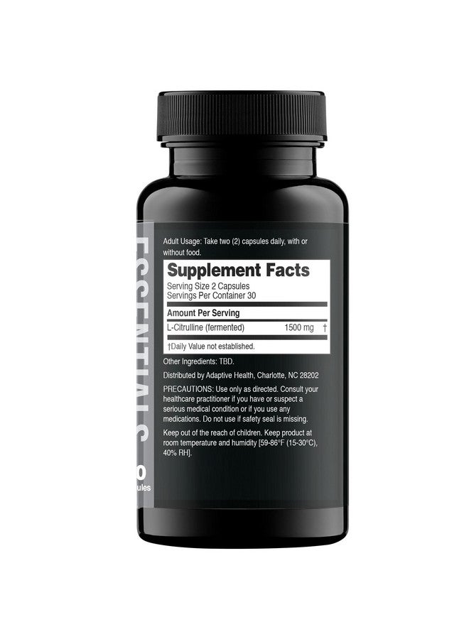 Nugenix Essentials L-Citrulline Supplement for Enhanced Blood Flow and Performance - 1500 mg, 60 Capsules - Image 2