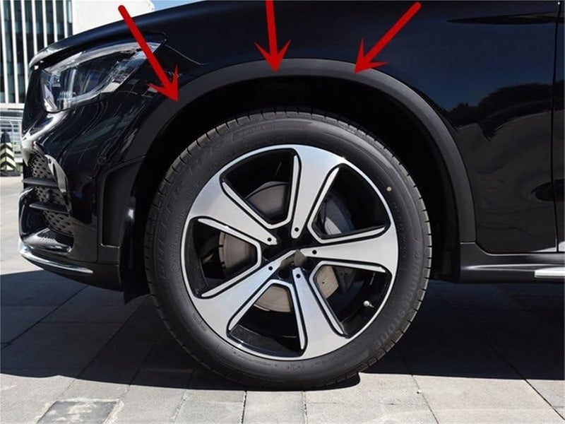 QASULER Wheel Arch Cover Trim for Mercedes-Benz GLC - Image 4