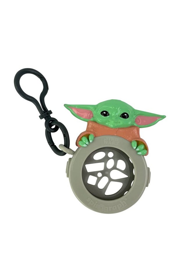 Spirograph Spirograph Cyclex Clip Grogu - Disney Star Wars The Mandalorian - Baby Yoda - The Easy Way to Make Countless Amazing Designs - Rotating Stencil Wheel - Travel for Kids Ages 5 and Up  - Image 2
