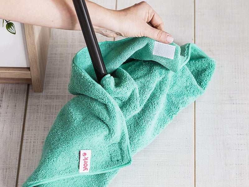 York Microfiber Cloth for Car Cleaning and Detailing Floor Cleaner Kitchen Window Silverware High Absorbent NonScratch Microfiber Lint Free Color Green 50 X60 cms - Image 4