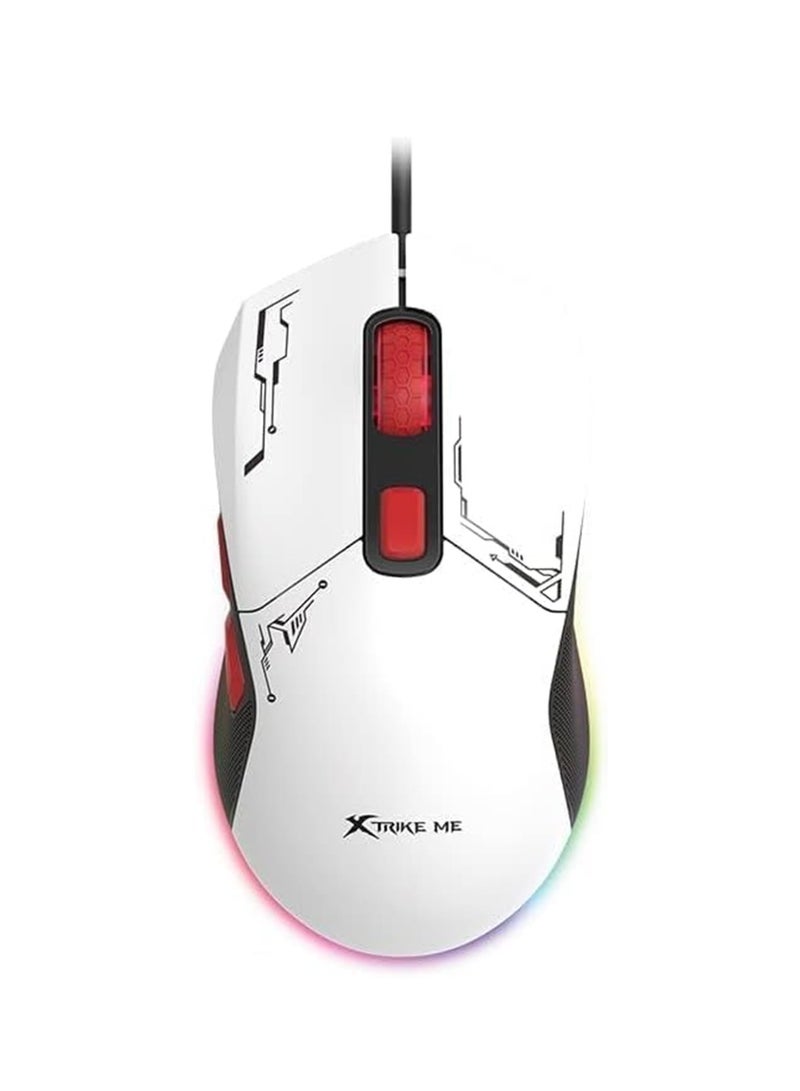 XTRIKE ME GM-316 Wired Gaming Mouse With Detachable Top Covers - Image 4