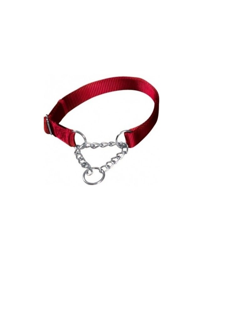 Trixie Premium Semi-Choke Red Collar For Dogs - Image 3