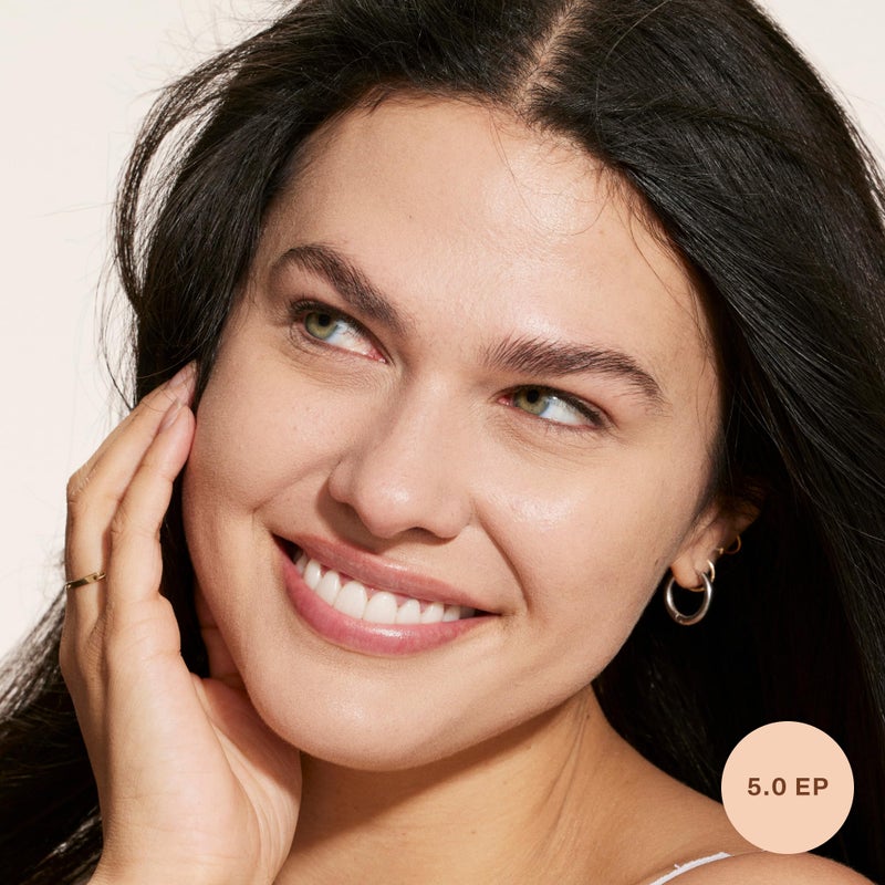 Tower 28 Swipe Serum Concealer - Hydrating Medium-Full Coverage Concealer + Under Eye Brightener - Skin Care Infused Makeup with Hyaluronic Acid + Soothing Centella - 5.0 Light/Neutral (0.22 oz) - Image 3