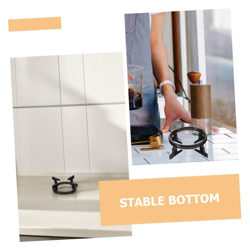 2Pcs Small Cast Iron Wok Ring Non Slip Gas Stove Rack Stand Burner Support Holder - Image 4