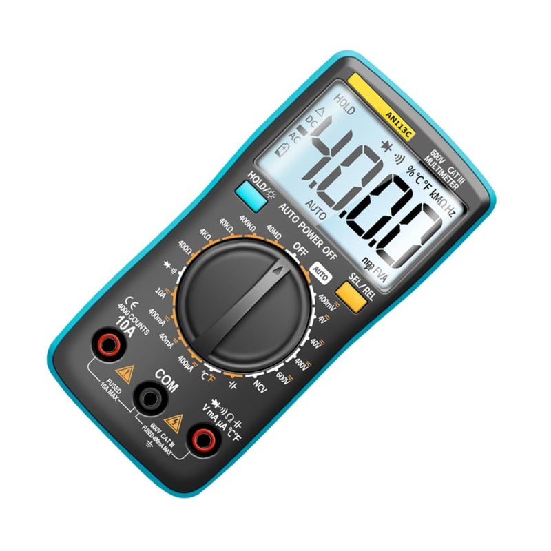 Portable Multi Purpose Digital Multimeter Accurate Voltage Circuit Tester - Image 2
