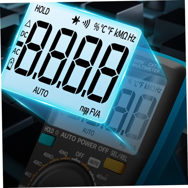 Portable Multi Purpose Digital Multimeter Accurate Voltage Circuit Tester - Image 4