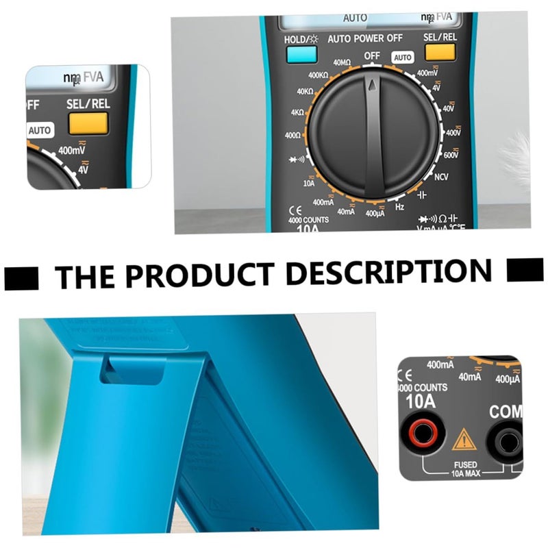Portable Multi Purpose Digital Multimeter Accurate Voltage Circuit Tester - Image 3