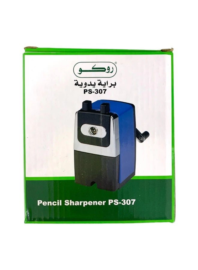 ROCO PS 307 Hole Manual Desktop Pencil Sharpener Assorted Colors - Image 2