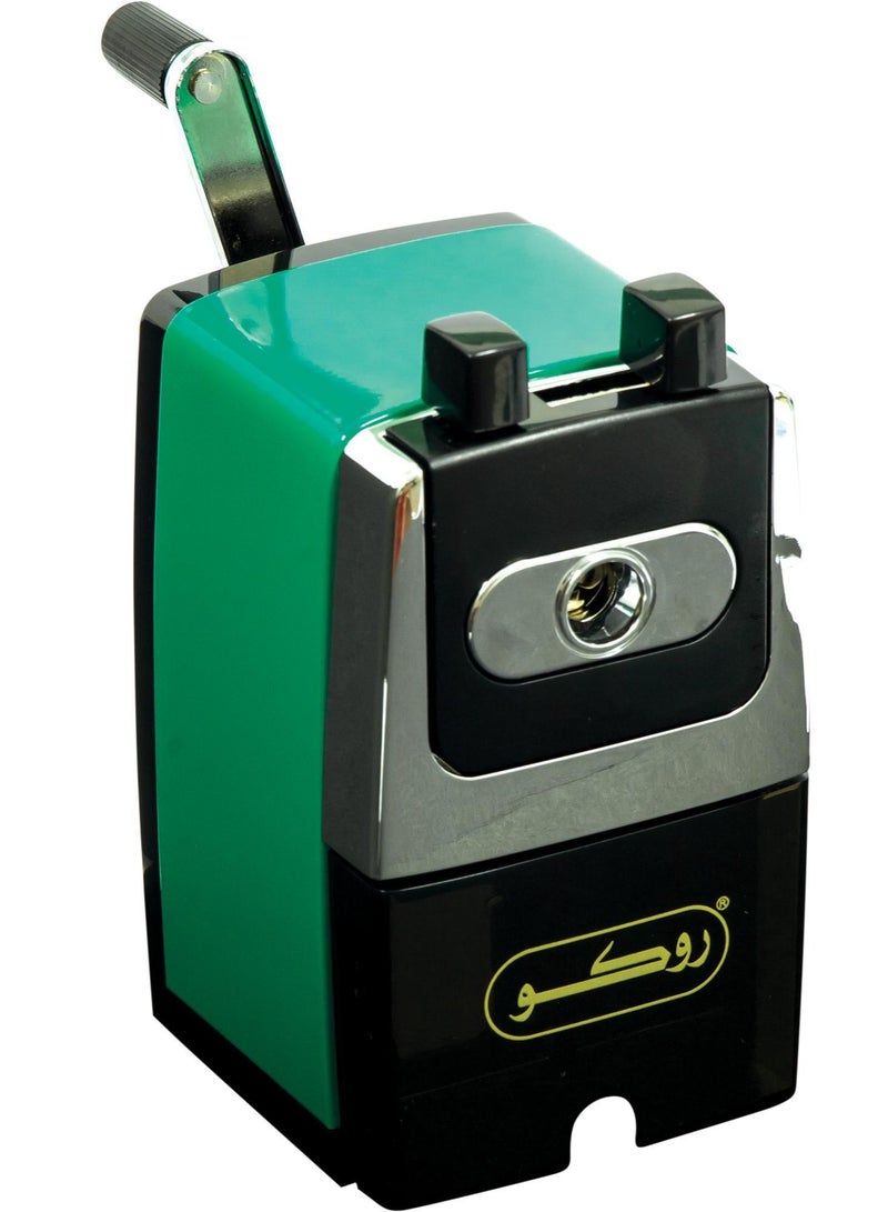 ROCO PS 307 Hole Manual Desktop Pencil Sharpener Assorted Colors - Image 1