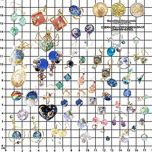 FUNSHOWCASE Cabochon Gem Silicone Mold 2 Trays for Resin Casting Jewelry Making - Image 5