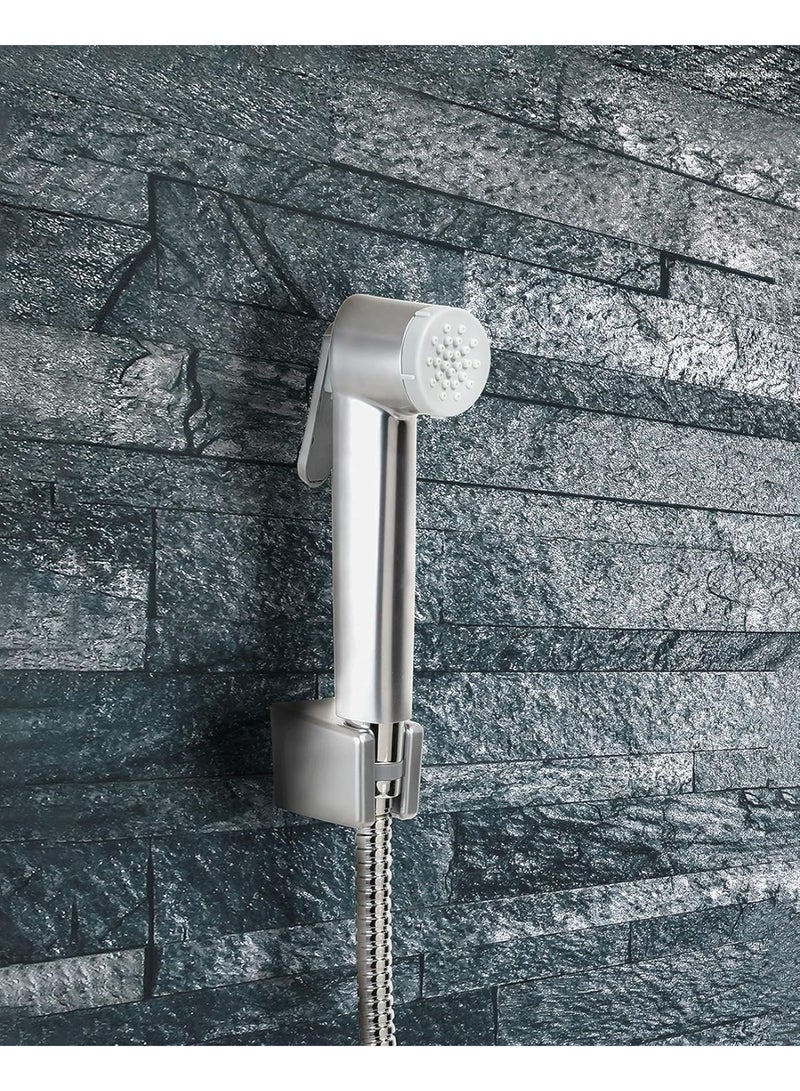 بترا طقم شطّاف بترا ستريملاين (كروم مطفي مع خرطوم كروم من الستانلس ستيل) – صنع في الإمارات العربية المتحدة - Image 2