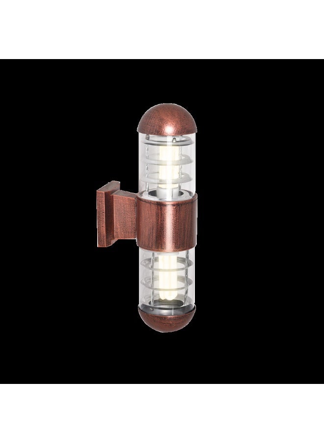 Hummer E27 dome copper gate light made of treated plastic  - Image 2