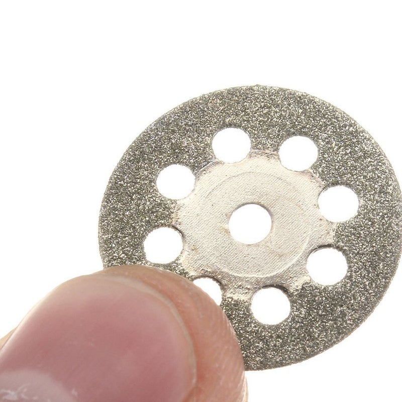 DIY Crafts Diy Crafts 7312 Diamond Cutting Wheel Cut Off Discs Coated With Mandrel for Dremel 40mm Multicolor 5 Piece  - Image 5